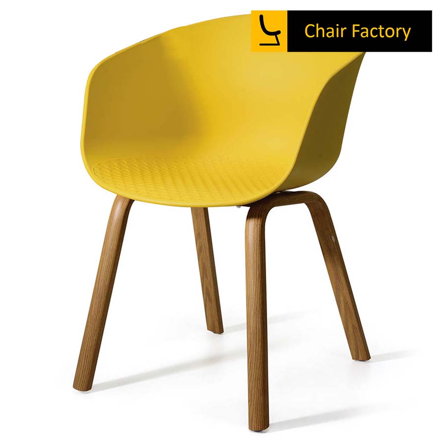 Corina Yellow PP Cafe Chair